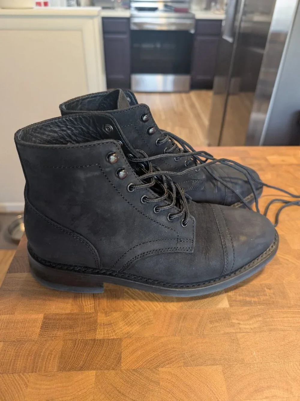 Thursday Boots Co. Captain Matte Black size 7 mens